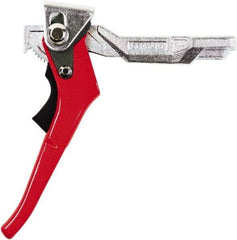 Bessey - 1,450 Lb Clamping Pressure, Steel, Ratcheting Handle, SLV Bar & Pipe Clamping Arm - 4-3/4" Throat Depth - All Tool & Supply