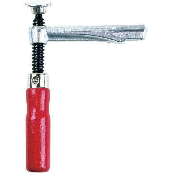 Bessey - 2,000 Lb Clamping Pressure, Steel, Straight Handle, SLV Bar & Pipe Clamping Arm - 5-1/2" Throat Depth - All Tool & Supply