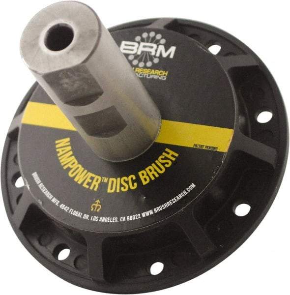 Brush Research Mfg. - 31/32" Arbor Hole to 0.968" Shank Diam Sidelock Collet - For 4, 5 & 6" NamPower Disc Brushes, Attached Spindle, Flow Through Spindle - All Tool & Supply