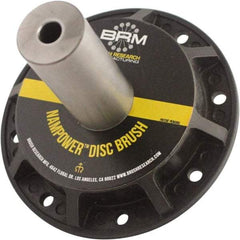 Brush Research Mfg. - 31/32" Arbor Hole to 0.968" Shank Diam Standard Collet - For 4, 5 & 6" NamPower Disc Brushes, Attached Spindle, Flow Through Spindle - All Tool & Supply