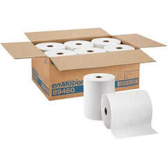 Georgia Pacific - Hard Roll of 1 Ply White Paper Towels - 10" Wide, 800' Roll Length - All Tool & Supply