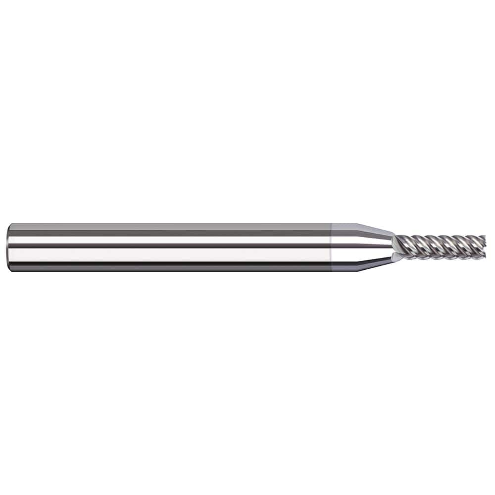 Harvey Tool - Square End Mills; Mill Diameter (Inch): 1/16 ; Mill Diameter (Decimal Inch): 0.0620 ; Length of Cut (Decimal Inch): 0.1860 ; Material: Solid Carbide ; Finish/Coating: TiB2 ; Shank Diameter (Inch): 1/8 - Exact Industrial Supply