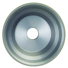 3-3/4 x 1-1/2 x 1-1/4" - 1/8" Abrasive Depth - 150 Grit - Type 11V9 Diamond Flaring Cup Wheel - All Tool & Supply