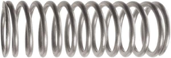 Associated Spring Raymond - 11.6mm OD, 1.6mm Wire, 85mm Free Length, Compression Spring - 20.6 Lb Spring Rating, 169.66 N Max Work Load, Music Wire - All Tool & Supply