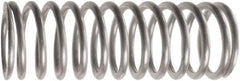 Associated Spring Raymond - 6.8mm OD, 0.51mm Wire, 65mm Free Length, Compression Spring - 0.8 Lb Spring Rating, 6.57 N Max Work Load, Music Wire - All Tool & Supply