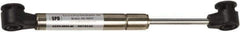 Associated Spring Raymond - 0.315" Rod Diam, 0.709" Tube Diam, 90 Lb Capacity, Gas Spring - Extension, 15.25" Extended Length, 5.5" Stroke Length, Composite Ball Socket, Uncoated Piston - All Tool & Supply