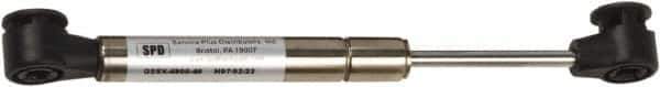 Associated Spring Raymond - 0.315" Rod Diam, 0.591" Tube Diam, 90 Lb Capacity, Gas Spring - Extension, 12" Extended Length, 3.5" Stroke Length, Composite Ball Socket, Uncoated Piston - All Tool & Supply