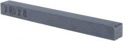 Made in USA - 3/8" Wide x 4" OAL x 3/8" Thick, Silicon Carbide Sharpening Stone - Square, Fine Grade, 280 Grit - All Tool & Supply