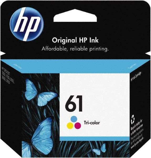 Hewlett-Packard - Multi-Colored Ink Cartridge - Use with HP Deskjet 1000, 1050, 1055, 2050, 3000, 3050, 3050A, 3052A, 3054A - All Tool & Supply