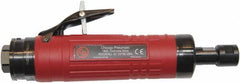 Chicago Pneumatic - 1/4" Collet, Straight Handle, Air Angle Die Grinder - 18,000 RPM, Rear Exhaust, 38.1 CFM, 1.2 hp, 90 psi, 9.5mm Inlet - All Tool & Supply