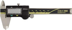 Mitutoyo - 0 to 100mm Range, 0.01mm Resolution, Electronic Caliper - 0.001" Accuracy, SPC Output - All Tool & Supply