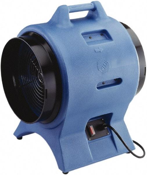 Schaefer Ventilation Equipment - 12" Inlet, Electric AC Ventilation Fan - 1 hp, 2,492 CFM, 220 Max Voltage Rating - All Tool & Supply