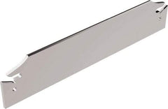 Seco - 0.843" Blade Height, 0.134" Blade Width, 4.72" OAL, Neutral Cut, Double End Indexable Cut-Off Blade - 150.10A Blade, 150.10 Series - All Tool & Supply