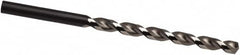 Taper Length Drill Bit: 0.3898″ Dia, 130 ° Bright/Uncoated, RH Cut, Parabolic Flute, Straight Shank, Series 535