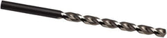 Guhring - 7.75mm, 130° Point, Parabolic Flute, High Speed Steel Taper Length Drill Bit - Bright Finish, 109mm Flute Length, 165mm OAL, Series 535 - All Tool & Supply