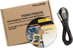 Fluke - Black/Yellow Electrical Test Equipment Software & Cable - Use with Fluke 709H Loop Calibrators - All Tool & Supply