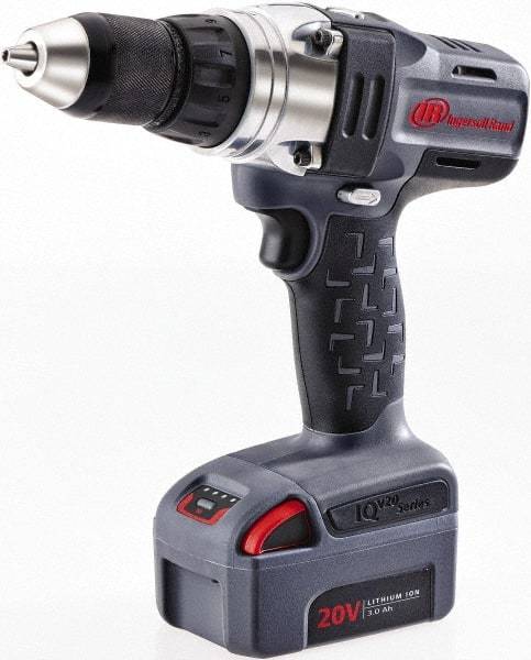 Ingersoll-Rand - 20 Volt 1/2" Chuck Pistol Grip Handle Cordless Drill - 0-1900 RPM, Lithium-Ion Batteries Not Included - All Tool & Supply