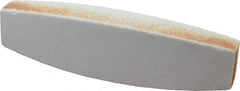 Grier Abrasives - 60 Grit Aluminum Oxide Boat (Shape) Polishing Stone - All Tool & Supply