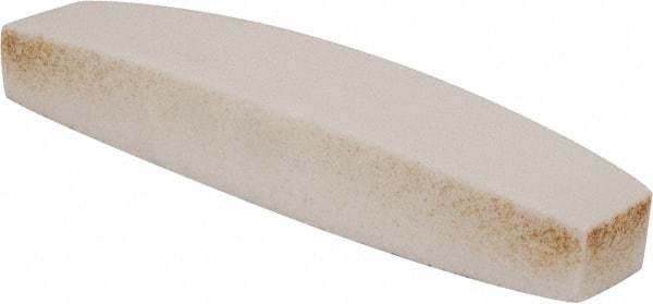 Grier Abrasives - 60 Grit Aluminum Oxide Boat (Shape) Polishing Stone - Medium Grade, 2-1/2" Wide x 9" Long x 1-1/2" Thick - All Tool & Supply