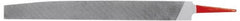 Simonds File - 6" Long, Smooth Cut, Knife American-Pattern File - Double Cut, Tang - All Tool & Supply