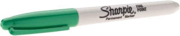 Dymo - Green Permanent Marker - Fine Felt Tip, AP Nontoxic Ink - All Tool & Supply