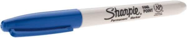 Dymo - Light Blue Permanent Marker - Fine Felt Tip, AP Nontoxic Ink - All Tool & Supply