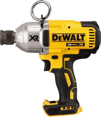 DeWALT - 7/16" Drive 20 Volt Mid-Handle Cordless Impact Wrench & Ratchet - 400/900/1,200 RPM, 0 to 2,400 BPM, 500 Ft/Lb Torque, Lithium-Ion Batteries Not Included - All Tool & Supply