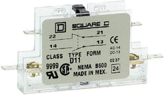 Square D - 5 Amp, Contactor Auxiliary Contact Kit - All Tool & Supply