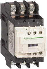 Schneider Electric - 3 Pole, 208 Coil VAC at 50/60 Hz, 40 Amp at 440 VAC, Nonreversible IEC Contactor - CCC, CSA, CSA C22.2 No. 14, EN/IEC 60947-4-1, EN/IEC 60947-5-1, GOST, RoHS Compliant, UL 508, UL Listed - All Tool & Supply