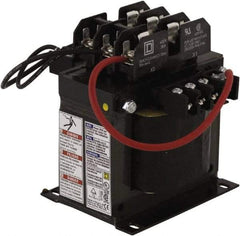 Square D - 350 VA, Top Mount Fuse Block Control Transformer - 5.09 Inch Deep - All Tool & Supply