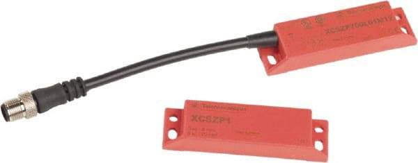 Telemecanique Sensors - NO/2NC Configuration, 24 VDC, 100 Amp, Plastic Noncontact Safety Limit Switch - 0.15m Cable Length, 25mm Wide x 13mm Deep x 88mm High, IP67 Ingress Rating - All Tool & Supply