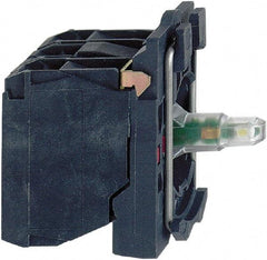 Schneider Electric - 24 V White Lens LED Indicating Light - Screw Clamp Connector, Vibration Resistant - All Tool & Supply