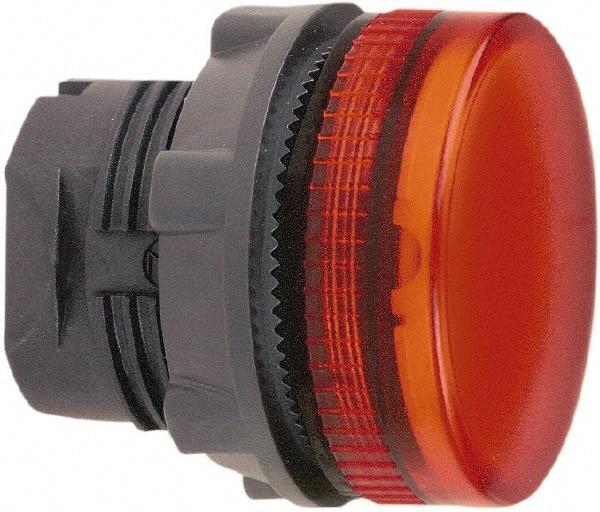 Schneider Electric - Round Pilot and Indicator Light Lens - Red - All Tool & Supply