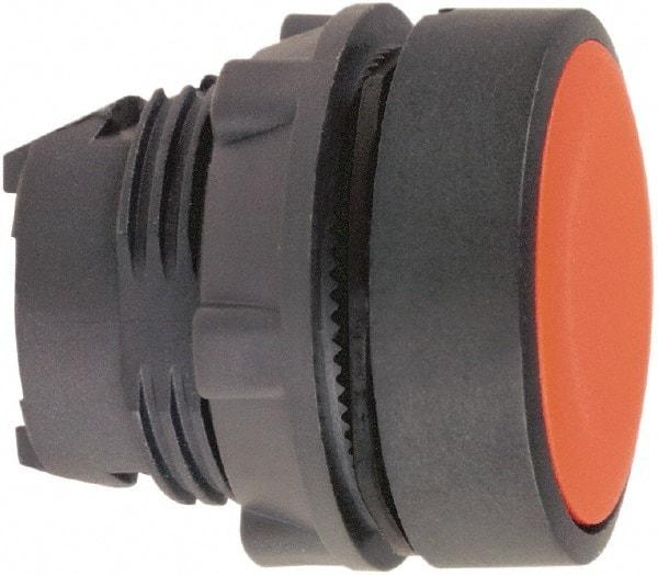 Schneider Electric - 22mm Mount Hole, Flush, Pushbutton Switch Only - Round, Red Pushbutton, Nonilluminated, Momentary (MO) - All Tool & Supply