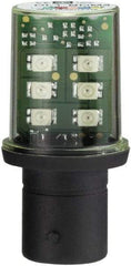 Schneider Electric - Green, Visible Signal Replacement LED Bulb - For Use with Beacon, Indicator Bank - All Tool & Supply