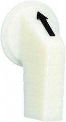 Schneider Electric - 30mm, White, Selector Switch Operating Knob - For Use with Selector Switch - All Tool & Supply