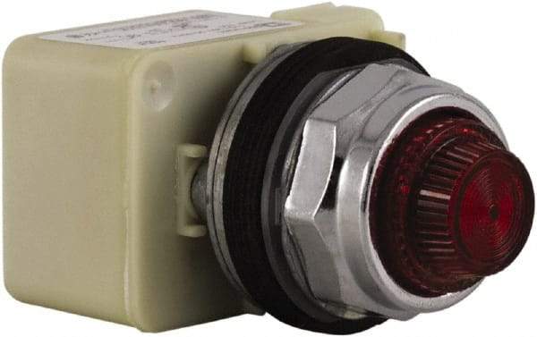 Schneider Electric - Red Lens Indicating Light - Screw Clamp Connector - All Tool & Supply