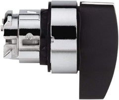 Schneider Electric - 22mm Mount Hole, 3 Position, Handle Operated, Selector Switch - Black, Maintained (MA), Nonilluminated, Shock, Vibration and Water Resistant - All Tool & Supply