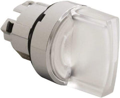 Schneider Electric - 22mm Mount Hole, 2 Position, Handle Operated, Selector Switch - White, Maintained (MA), Illuminated, Shock, Vibration and Water Resistant - All Tool & Supply