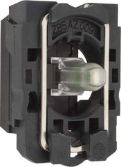 Schneider Electric - 24-120 V Blue Lens LED Indicating Light - Screw Clamp Connector, Vibration Resistant - All Tool & Supply