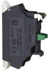 Schneider Electric - NC, Electrical Switch Contact Block - Spring Clamp Terminal - All Tool & Supply