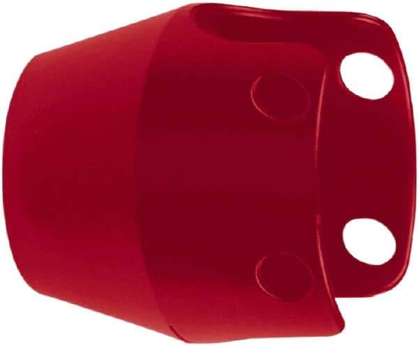 Schneider Electric - Extended Mushroom Head Pushbutton Switch Guard - Red - All Tool & Supply