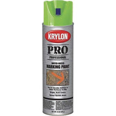 Krylon - 15 fl oz Green Marking Paint - Water Base Formula - All Tool & Supply