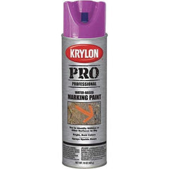 Krylon - 15 fl oz Purple Marking Paint - Water Base Formula - All Tool & Supply