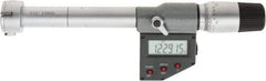 SPI - 1" to 1.2", IP65, Carbide Face Chrome Plated Finish, Electronic Inside Micrometer - 0.00005" Resolution, 0.00016" Accuracy, 90" Gage Depth - All Tool & Supply