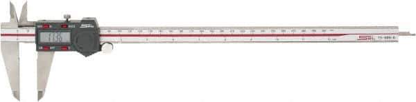 SPI - 0 to 300mm Range, 0.01mm Resolution, Electronic Caliper - Stainless Steel with 60mm Stainless Steel Jaws, 0.0015" Accuracy - All Tool & Supply