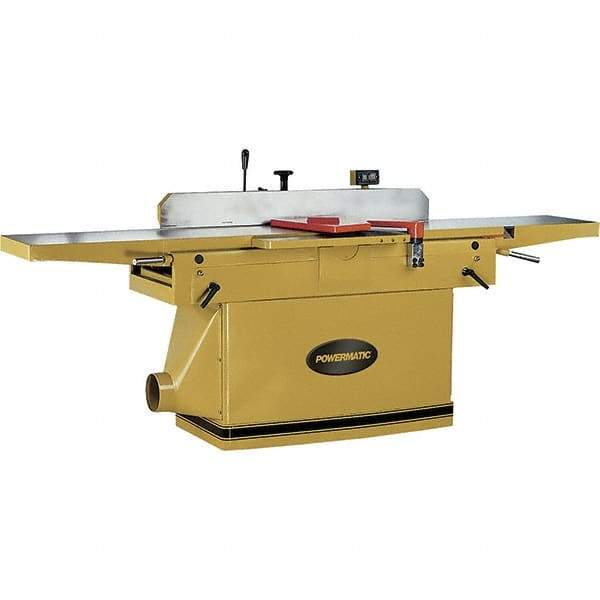 Jet - 7,000 RPM, 11-3/4" Cutting Width, 3/4" Cutting Depth, Jointer - 5-1/2" Fence Height, 47" Fence Length, 3 hp - All Tool & Supply