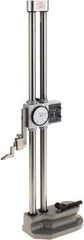 SPI - 18" Stainless Steel Dial Height Gage - 0.001" Graduation, Accurate to 0.002", Dial and Counter Display - All Tool & Supply