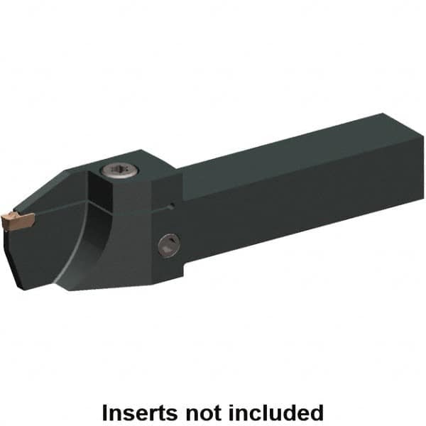 Kennametal - 26mm Max Depth, 2mm to 2mm Width, External Left Hand Indexable Grooving/Cutoff Toolholder - Exact Industrial Supply