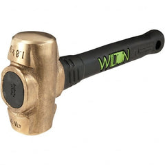 Wilton - Non-Sparking Hammers Tool Type: Brass Hammer Head Material: Brass - All Tool & Supply